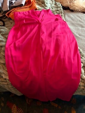 Bright Hot Pink trousers